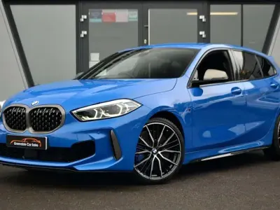 Used BMW M135 Luxury Line 306 HP (225 kW) 2023 Blue Hatchback