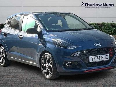 Used Hyundai i10 N Line 90 HP (66 kW) 2025 Blue Hatchback