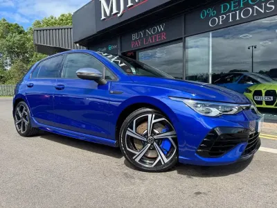 Used VW Golf VIII R 320 HP (235 kW) 2022 Blue Hatchback