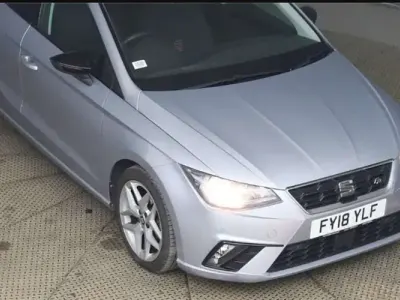 Used Seat Ibiza FR 95 HP (69 kW) 2018 Silver Hatchback