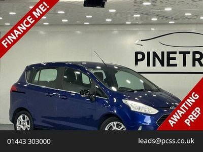 Used Ford B-MAX Zetec 105 HP (77 kW) 2017 Blue MPV