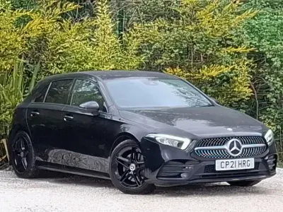 Usado Mercedes A220 AMG line 190 HP (139 kW) 2021 Preto Citadino