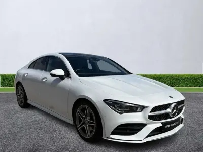 Usado Mercedes CLA180 AMG Line Premium Plus 2021 Blanco Berlina