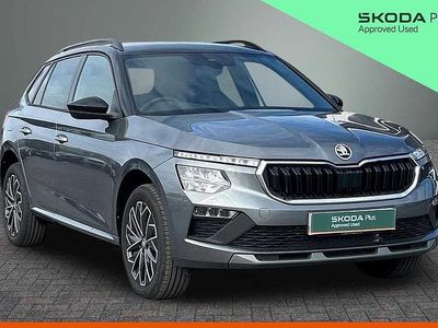 New Skoda Kamiq Design Edition 85 HP (62 kW) 2025 Graphite grey metallic black magic pearl effect SUV