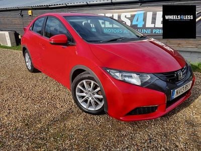Red Used 2013 Honda Civic SE Hatchback | £3,699 (Fair price)