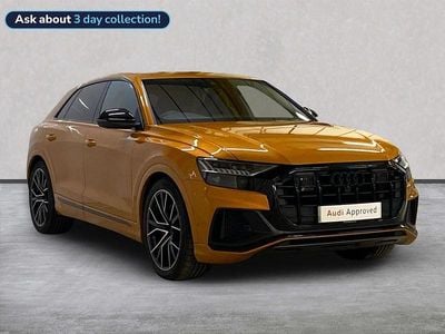 Orange Used 2022 Audi SQ8 Black Edition SUV | £56,201 (Good price)