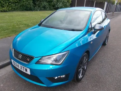 Gebraucht Seat Ibiza FR 2014 Blau Kleinwagen
