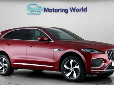 Used Jaguar F-Pace R-Dynamic 163 HP (119 kW) 2022 Red SUV