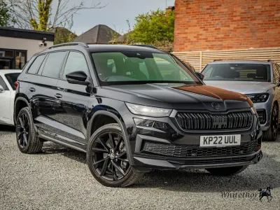 Used Skoda Kodiaq SportLine 150 HP (110 kW) 2022 Black SUV