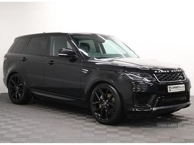 Used Land Rover Range Rover Sport HSE 300 HP (220 kW) 2021 Black SUV