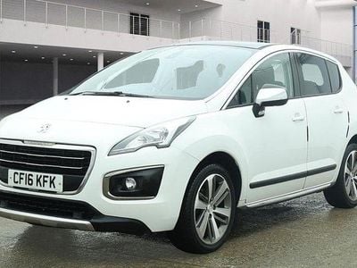 White Used 2016 Peugeot 3008 Allure Hatchback | £8,999 (Good price)