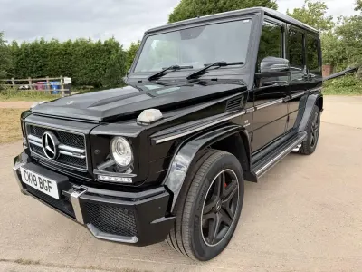 Used Mercedes G63 AMG 571 HP (419 kW) 2018 Black SUV