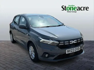 Used Dacia Sandero Expression 90 HP (66 kW) 2023 Grey Hatchback