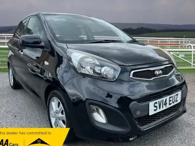 Used Kia Picanto 68 HP (50 kW) 2014 Black Hatchback