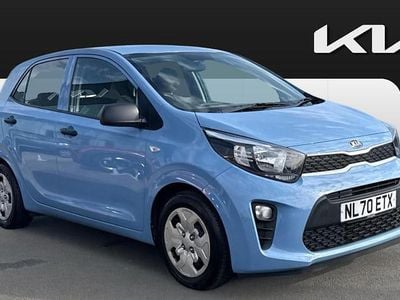 Used Kia Picanto 67 HP (49 kW) 2020 Blue Hatchback