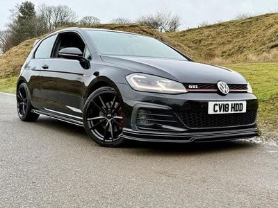 Black Used 2018 VW Golf VII GTI Hatchback | £14,497 (Fair price)