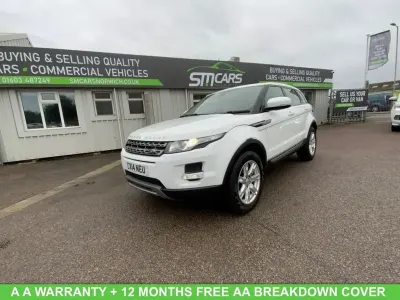Used Land Rover Range Rover evoque Pure 190 HP (139 kW) 2014 White SUV