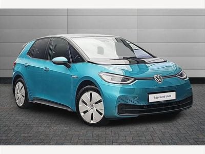 Used VW ID.3 Pro Performance 150 kW (204 HP) 2023 Makena turquoise with black roof Hatchback