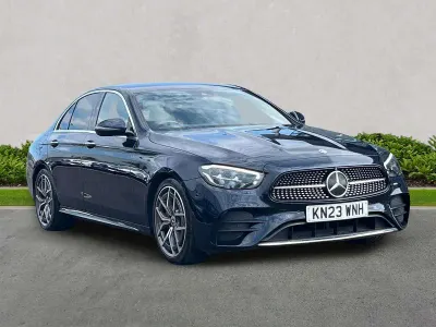 Used Mercedes E200 AMG Line Premium 2023 Blue Sedan