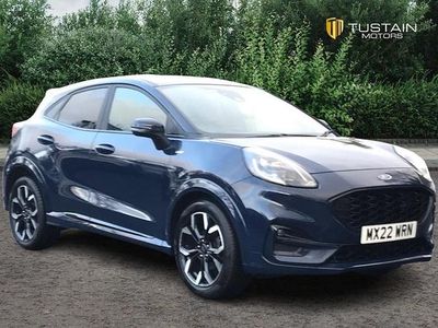 Blue Used 2022 Ford Puma ST-Line X SUV | £15,999 (Fair price)