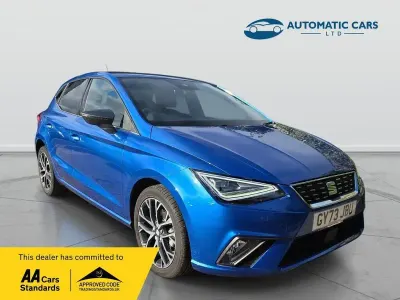 Used Seat Ibiza XCELLENCE 110 HP (80 kW) 2023 Blue Hatchback
