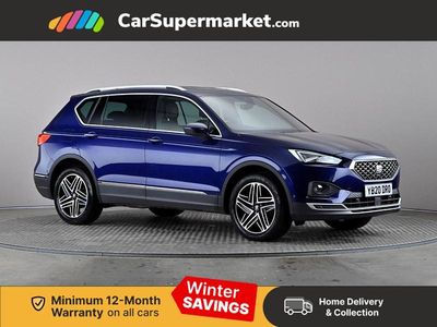Blue Used 2020 Seat Tarraco XCELLENCE SUV | £19,697 (Fair price)