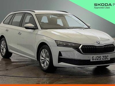 Used Skoda Octavia SE Technology 113 HP (83 kW) 2025 Moon white metallic Estate