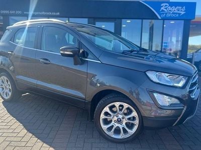 Usado Ford Ecosport Titanium 125 HP (91 kW) 2020 Cinzento SUV