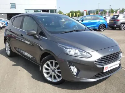 Used Ford Fiesta Titanium 123 HP (90 kW) 2021 Grey Hatchback