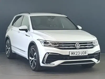 Used VW Tiguan R-line 150 HP (110 kW) 2023 White SUV