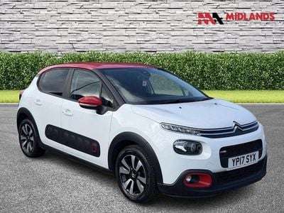 Used Citroën C3 Feel 110 HP (80 kW) 2017 White Hatchback