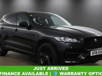 Second-hand Jaguar F-Pace R-Sport 180 CP (132 kW) 2018 Negru SUV