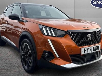 Used Peugeot 2008 Premium 131 HP (96 kW) 2021 Orange SUV