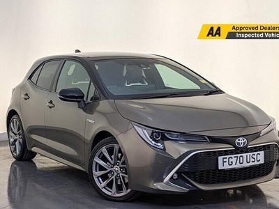 used Toyota Corolla 2.0 VVT-h Excel CVT Euro 6 (s/s) 5dr REVERSE CAMERA SAT NAV 1 OWNER Hatchback