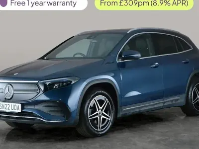 Used Mercedes EQA250 AMG line 139 kW (190 HP) 2022 Blue SUV