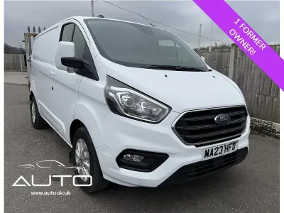 Used Ford Transit Custom Limited 130 HP (95 kW) 2023 White Van