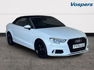 White Used 2020 Audi A3 Cabriolet Sport Cabriolet | £16,600 (Fair price)