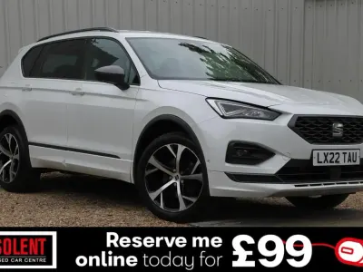 Begagnad Seat Tarraco FR 150 HK (110 kW) 2022 Vit SUV