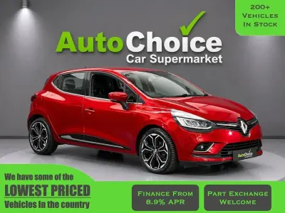 Begagnad Renault Clio IV Dynamique 90 HK (66 kW) 2017 Röd Halvkombi