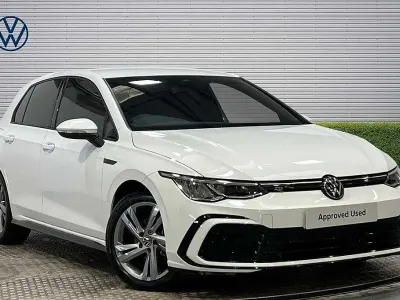Used VW Golf VIII R-line 150 HP (110 kW) 2024 White Hatchback