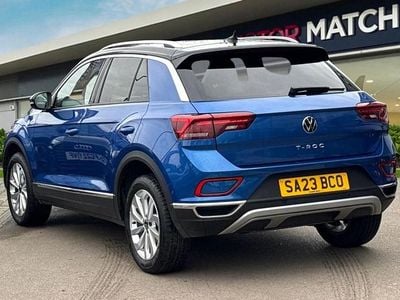 Used VW T-Roc Style 150 HP (110 kW) 2023 Blue SUV
