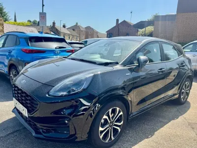 Begagnad Ford Puma ST-Line 125 HK (91 kW) 2023 Svart SUV
