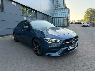 Used Mercedes CLA180 AMG Line Premium 2023 Blue Coupe
