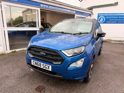Used Ford Ecosport ST-Line 125 HP (91 kW) 2019 Blue SUV