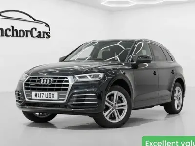 Second-hand Audi Q5 S-Line 190 CP (139 kW) 2017 Negru SUV