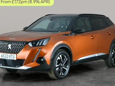 Second-hand Peugeot 2008 GTi 131 CP (96 kW) 2022 Portocaliu SUV
