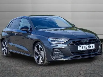 Used Audi A3 Black Edition 150 HP (110 kW) 2025 Daytona grey Hatchback
