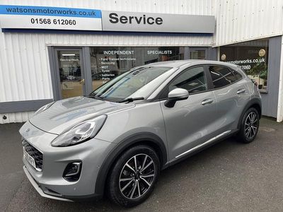 Used Ford Puma Titanium 2020 Silver SUV