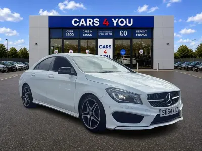 Used Mercedes CLA180 AMG 122 HP (89 kW) 2014 White Sedan