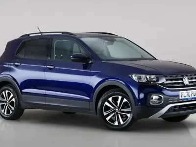 Used VW T-Cross United 116 HP (85 kW) 2020 Blue SUV